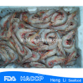 HL002 fruits de mer congelés sauvages crevettes rpd